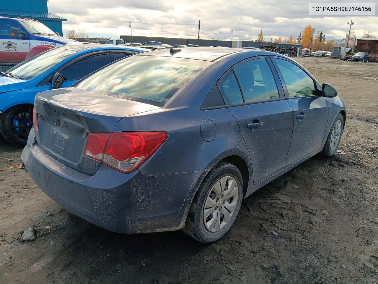 2014 CHEVROLET CRUZE VIN 1G1PA5SH9E7146156 — фото 3