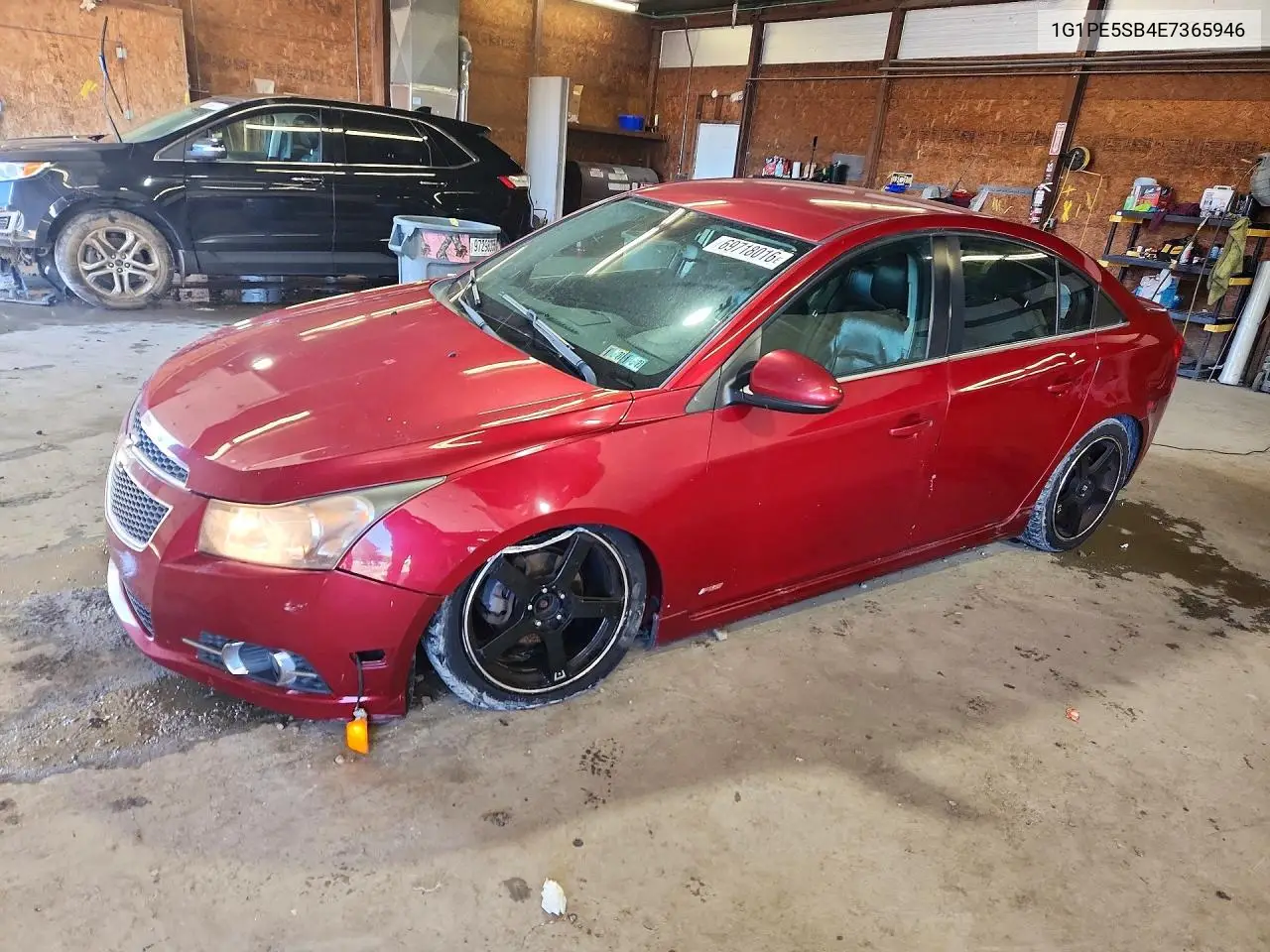 CHEVROLET CRUZE 2014, VIN 1G1PE5SB4E7365946