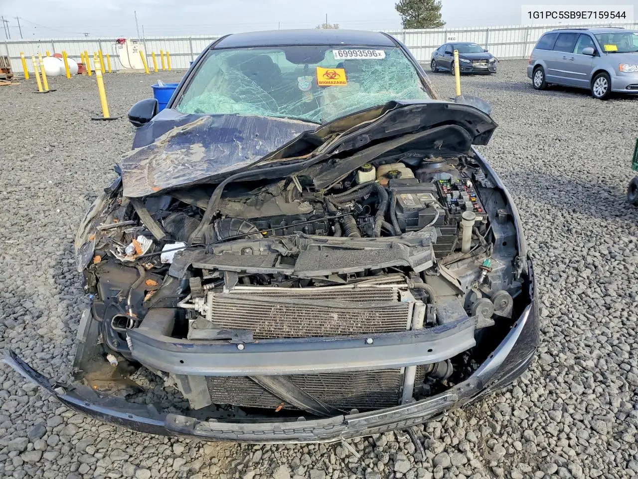 2014 CHEVROLET CRUZE VIN 1G1PC5SB9E7159544 — фото 5
