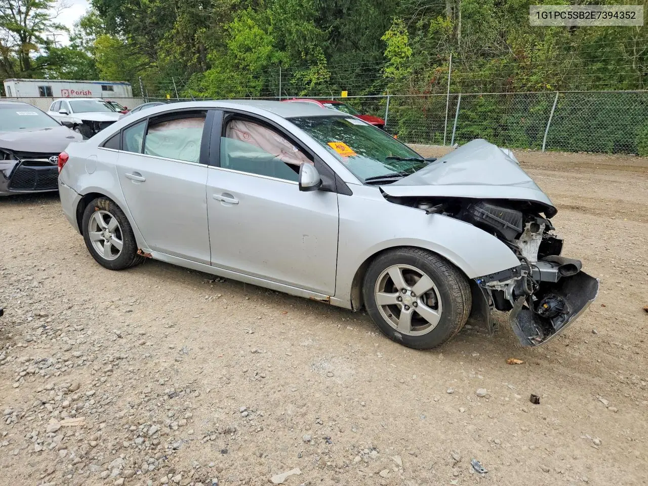 2014 CHEVROLET CRUZE VIN 1G1PC5SB2E7394352 — фото 4