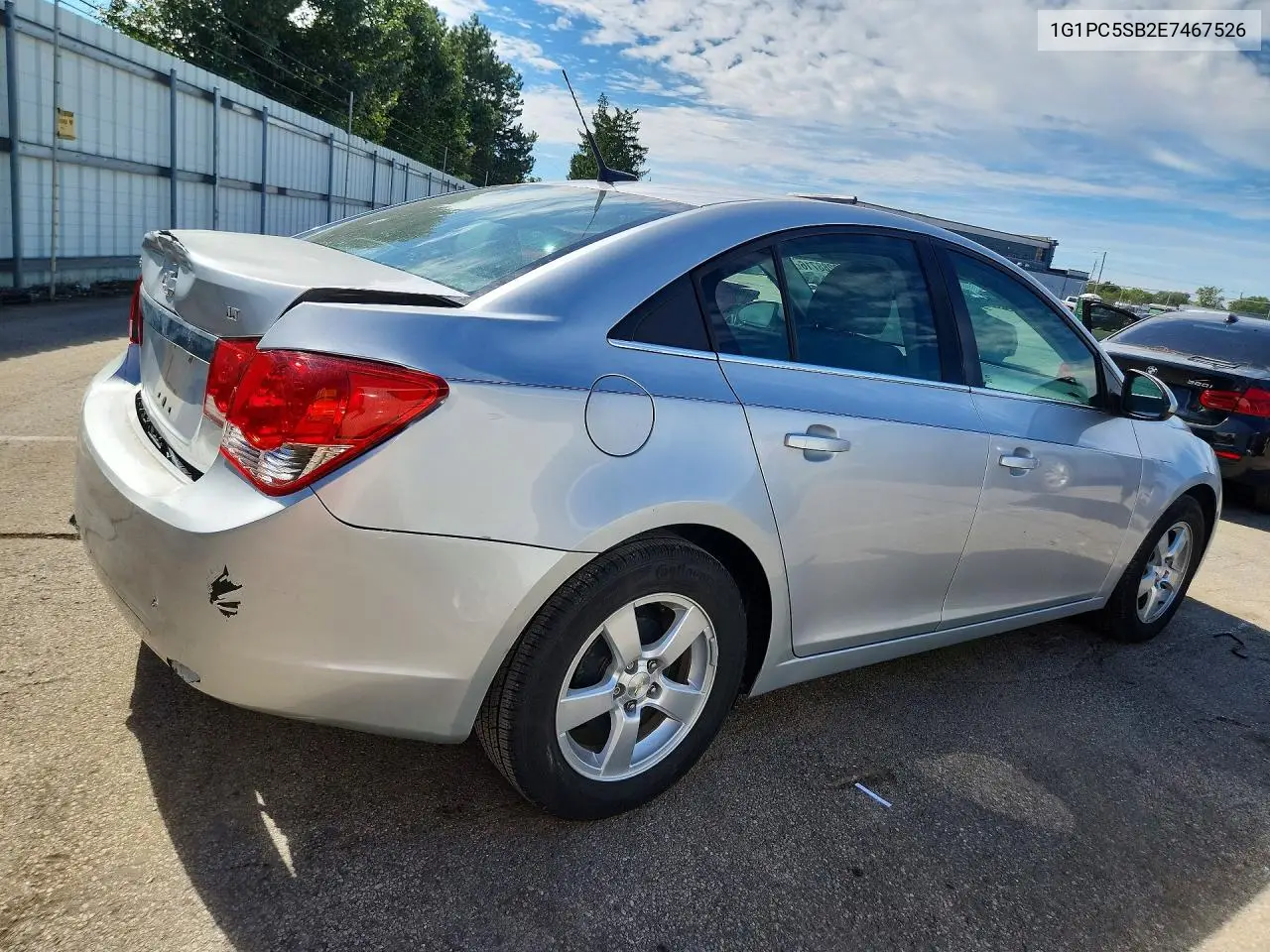 2014 CHEVROLET CRUZE VIN 1G1PC5SB2E7467526 — фото 3