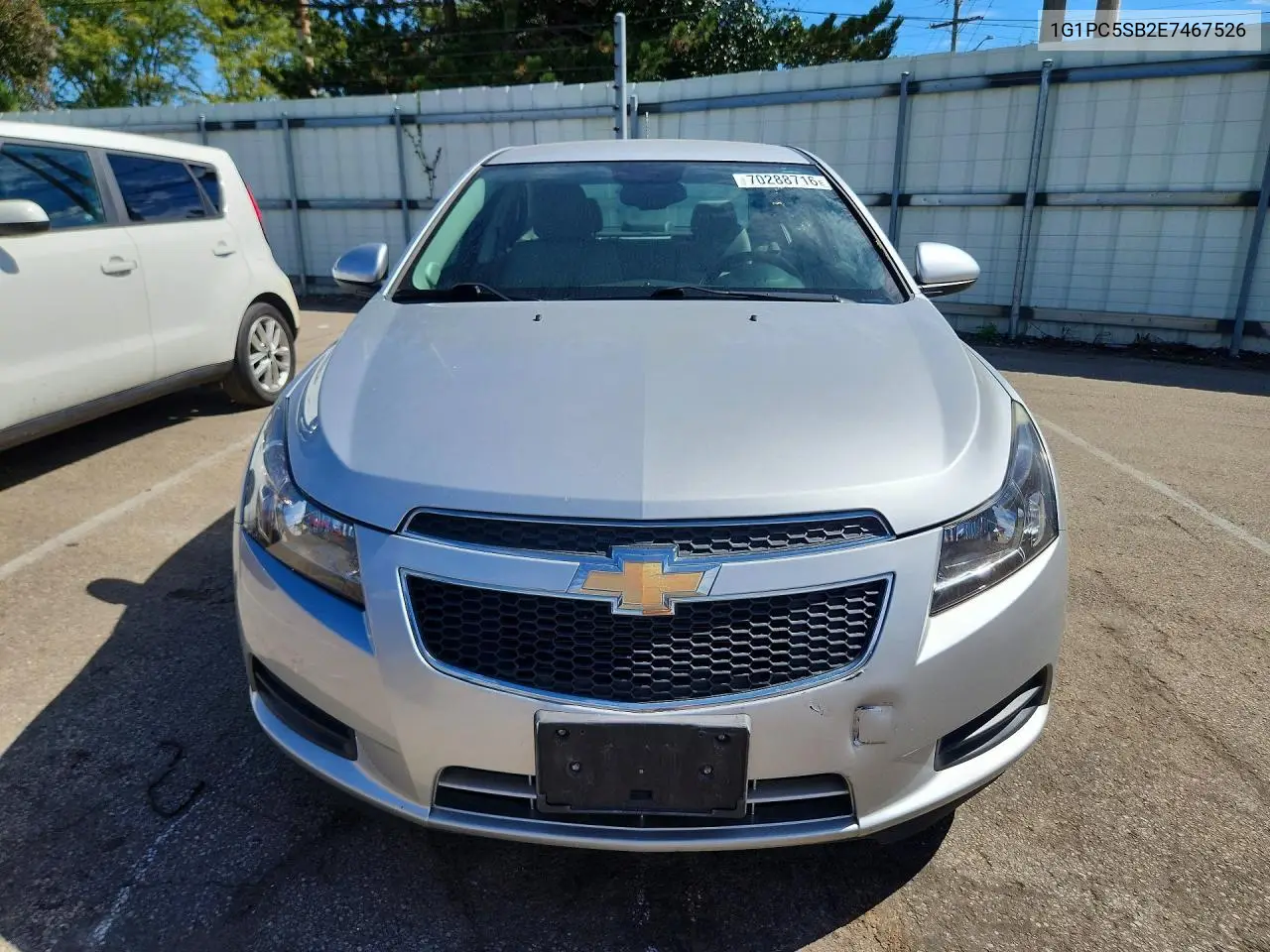 2014 CHEVROLET CRUZE VIN 1G1PC5SB2E7467526 — фото 5