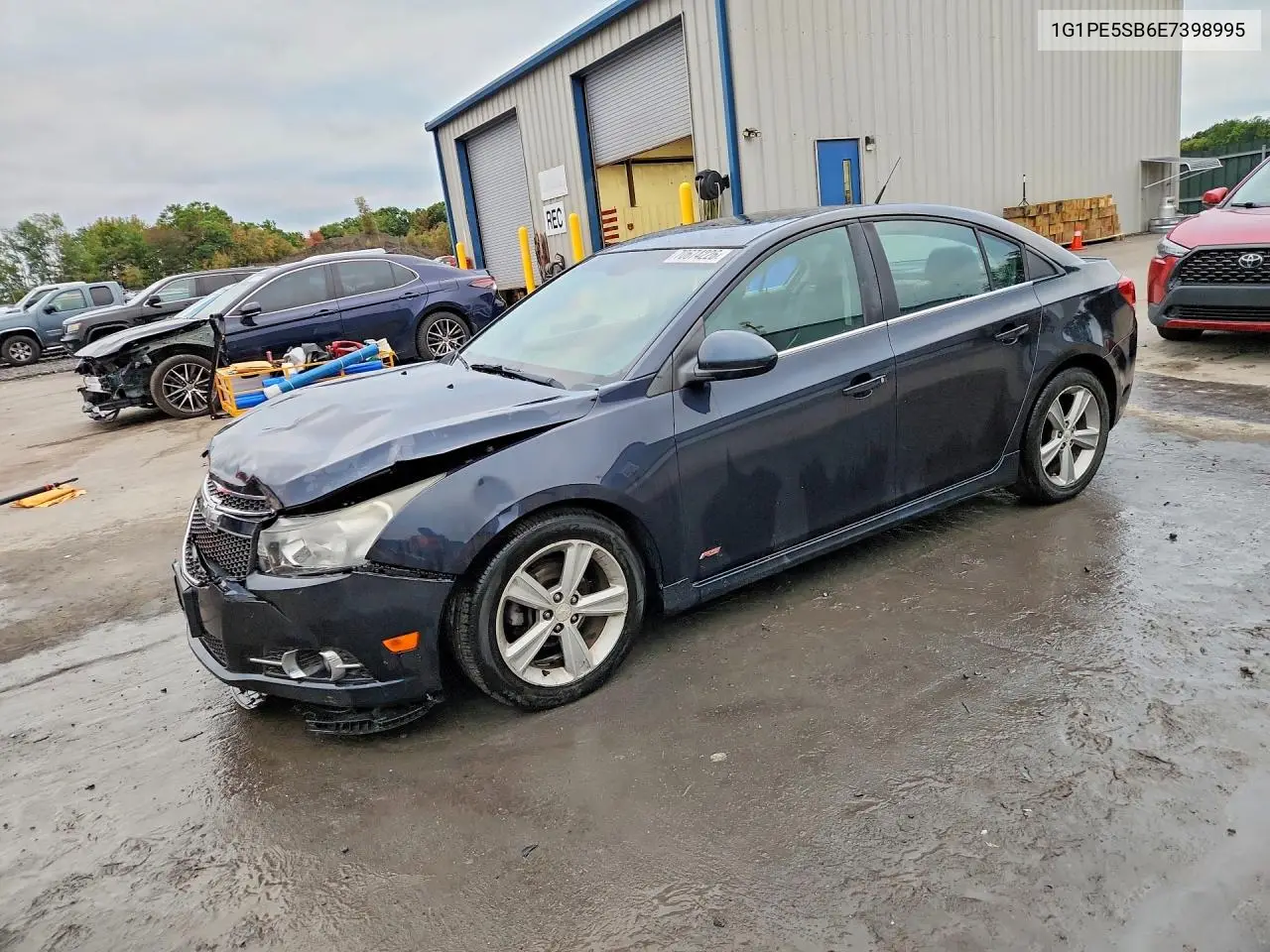CHEVROLET CRUZE 2014, VIN 1G1PE5SB6E7398995