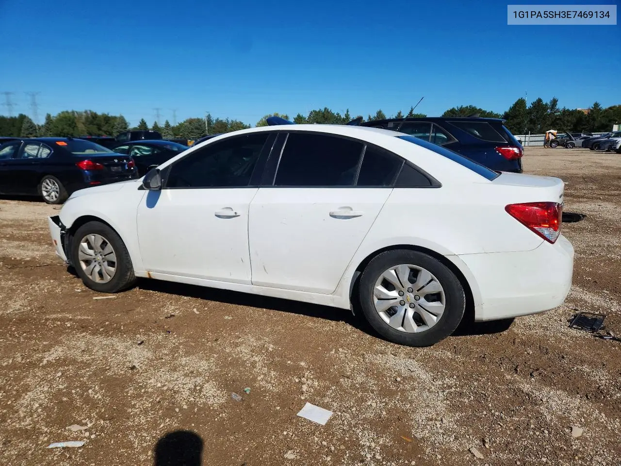 2014 CHEVROLET CRUZE VIN 1G1PA5SH3E7469134 — фото 2