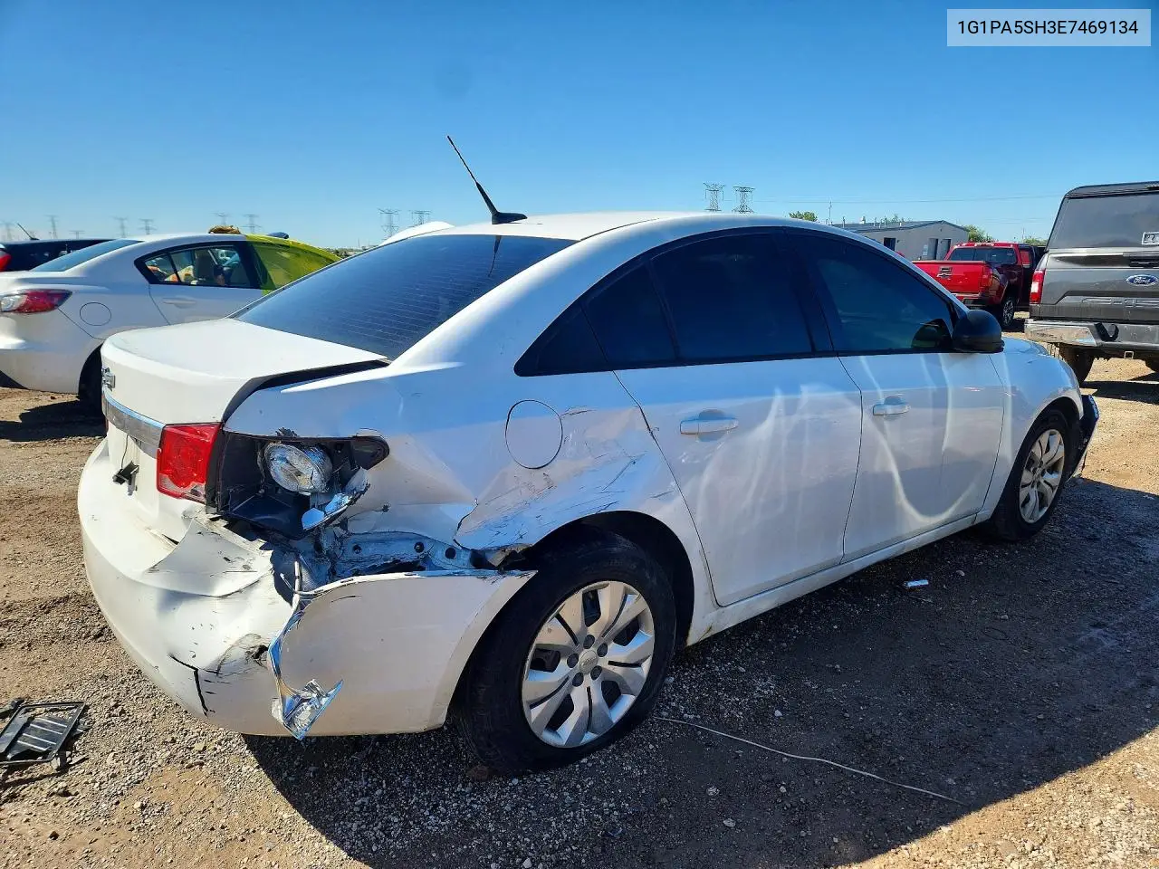 2014 CHEVROLET CRUZE VIN 1G1PA5SH3E7469134 — фото 3