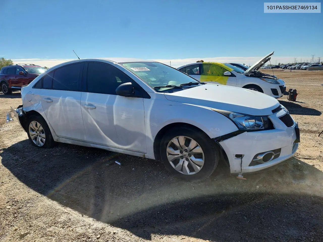 2014 CHEVROLET CRUZE VIN 1G1PA5SH3E7469134 — фото 4