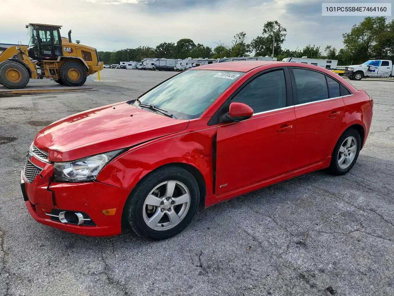 CHEVROLET CRUZE 2014, VIN 1G1PC5SB4E7464160
