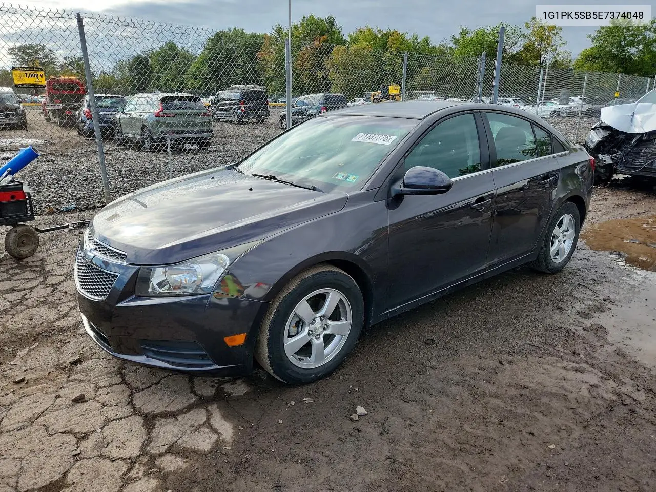 CHEVROLET CRUZE 2014, VIN 1G1PK5SB5E7374048