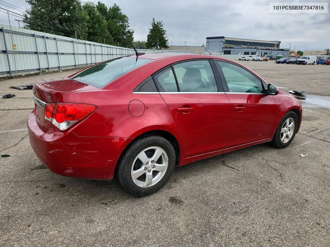 CHEVROLET CRUZE 2014, VIN 1G1PC5SB3E7347816