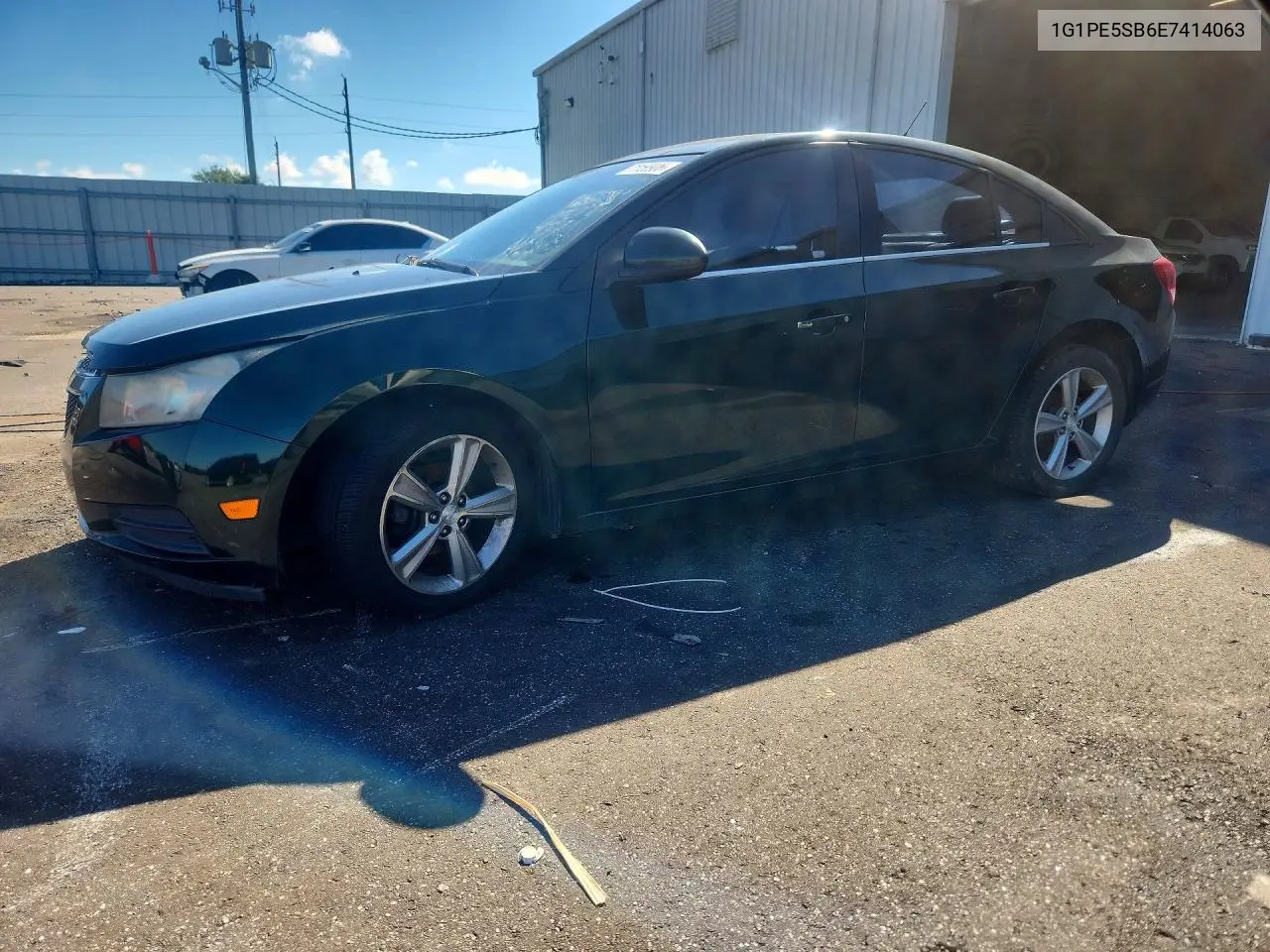 CHEVROLET CRUZE 2014, VIN 1G1PE5SB6E7414063