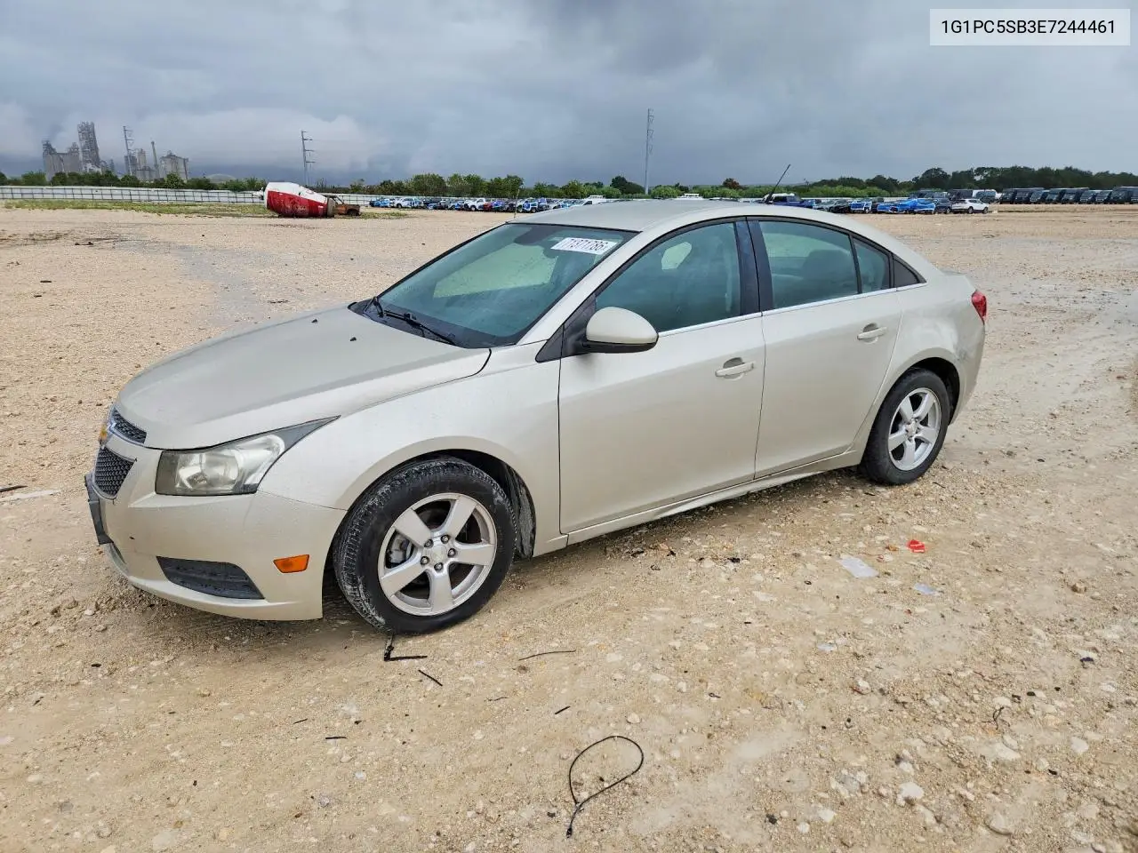 CHEVROLET CRUZE 2014, VIN 1G1PC5SB3E7244461