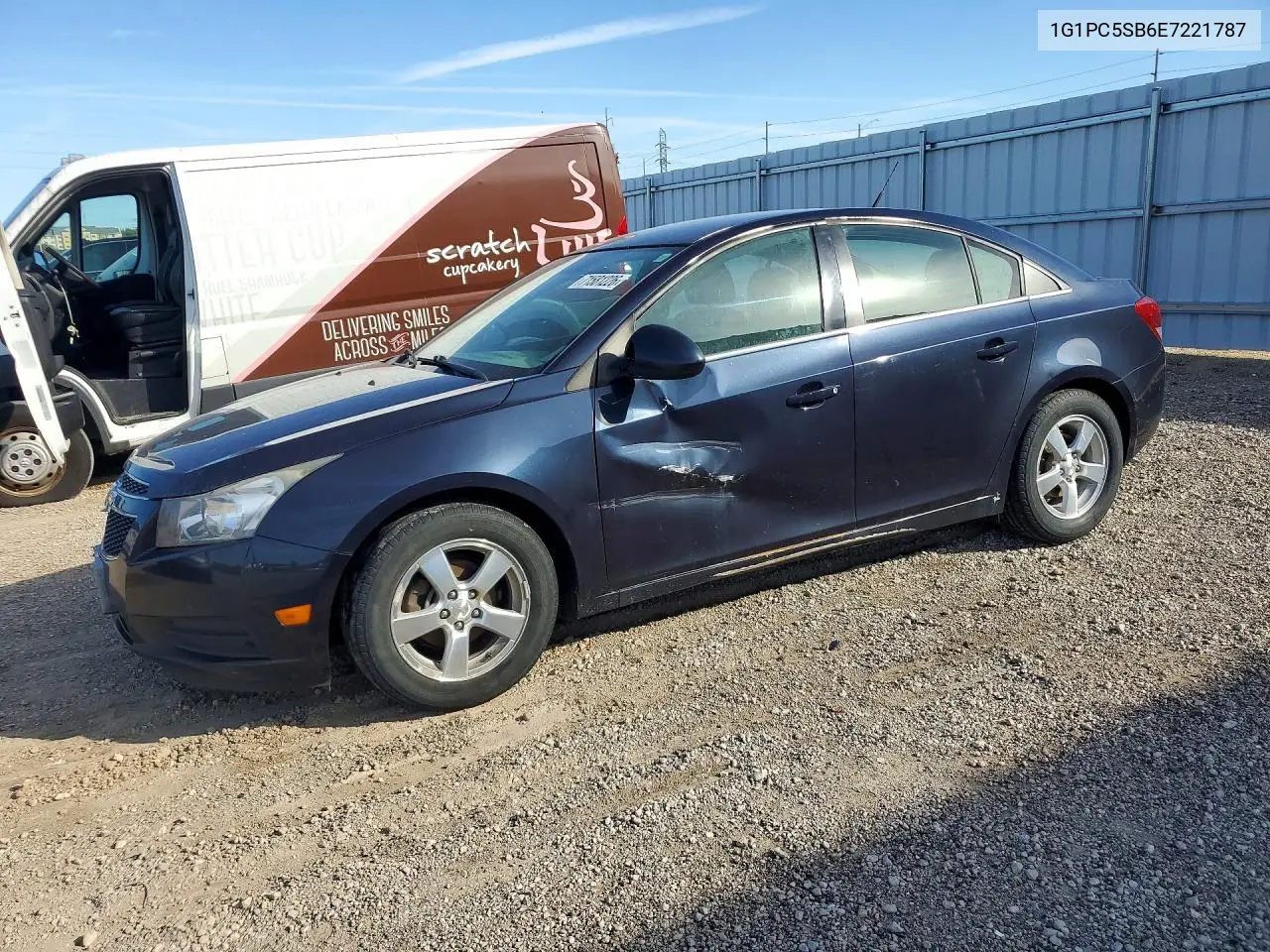 CHEVROLET CRUZE 2014, VIN 1G1PC5SB6E7221787