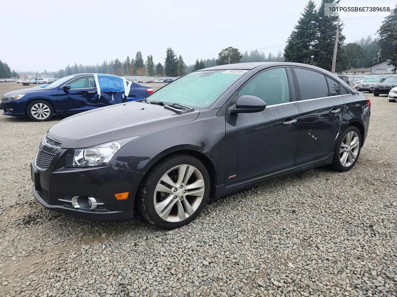 CHEVROLET CRUZE 2014, VIN 1G1PG5SB6E7389658
