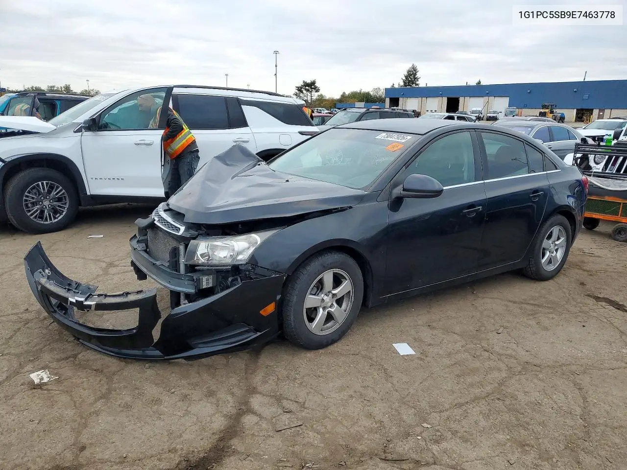 CHEVROLET CRUZE 2014, VIN 1G1PC5SB9E7463778