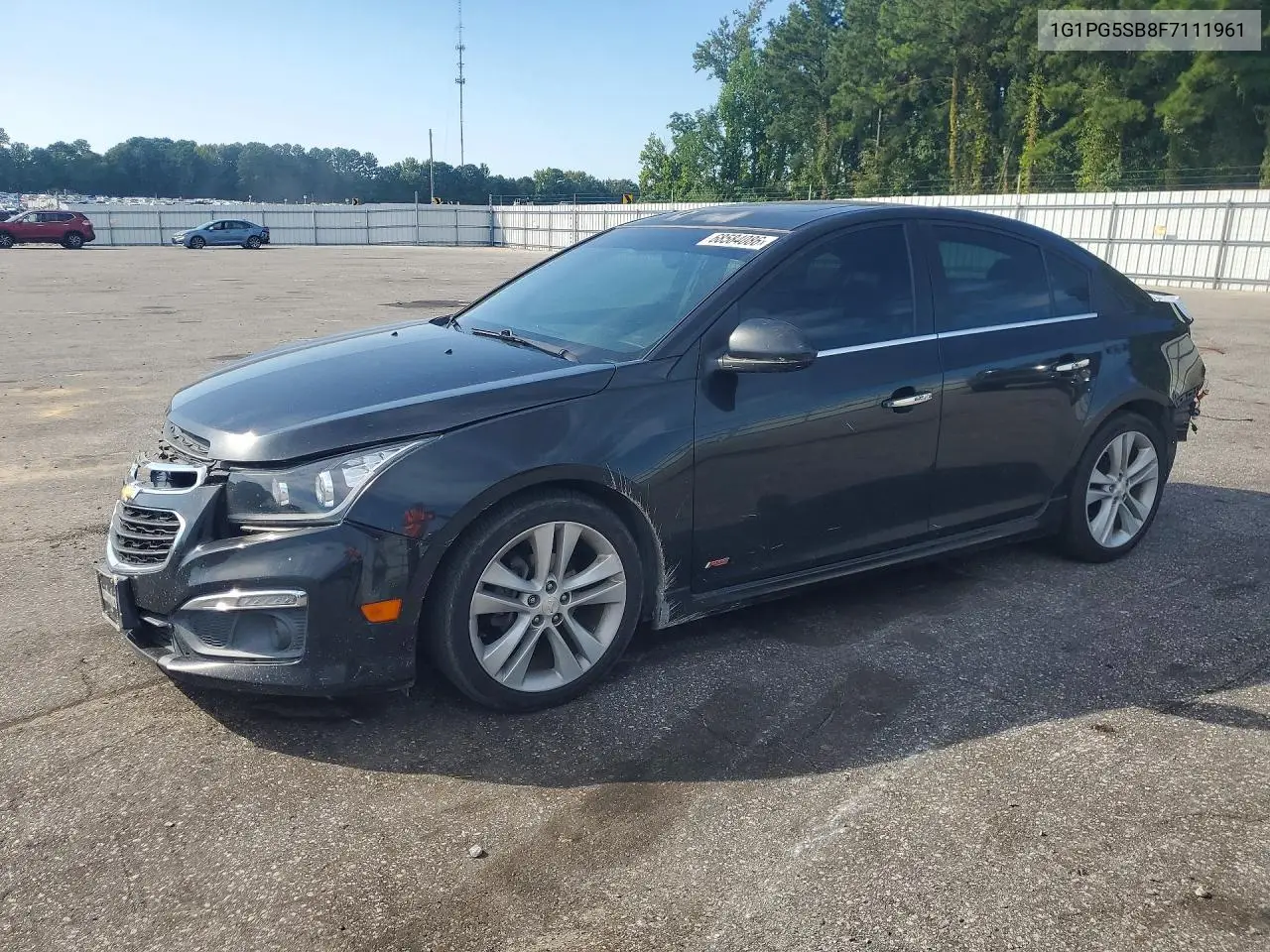 CHEVROLET CRUZE 2015, VIN 1G1PG5SB8F7111961