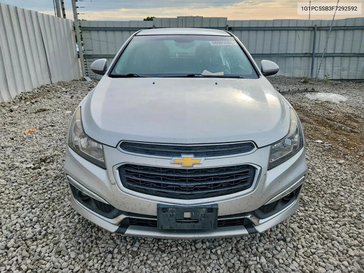 2015 CHEVROLET CRUZE VIN 1G1PC5SB3F7292592 — фото 5