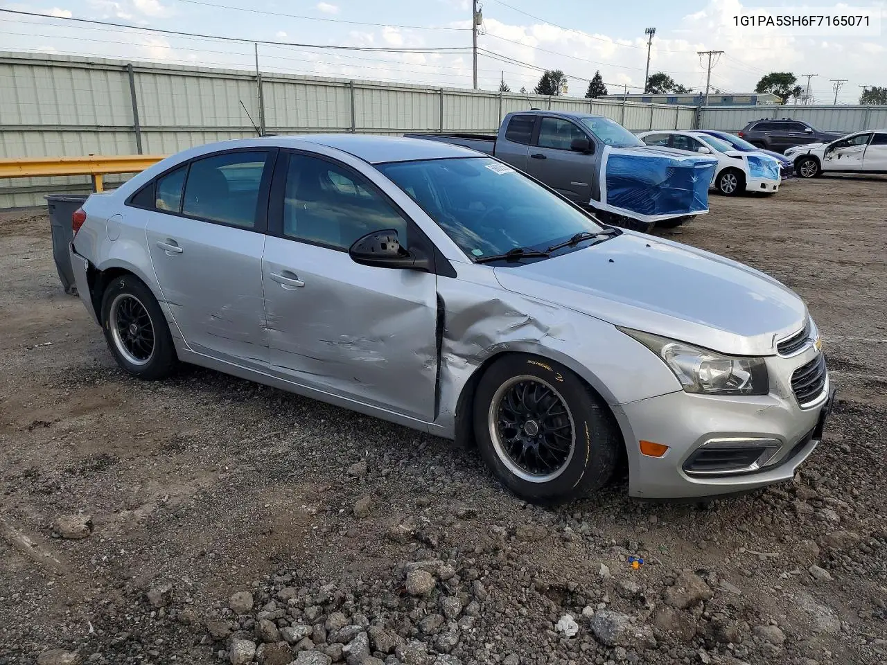 2015 CHEVROLET CRUZE VIN 1G1PA5SH6F7165071 — фото 4