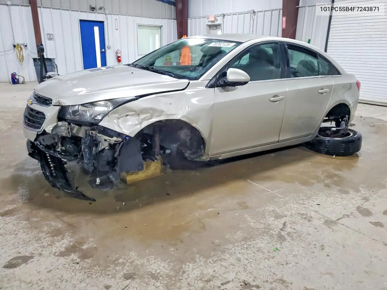 CHEVROLET CRUZE 2015, VIN 1G1PC5SB4F7243871