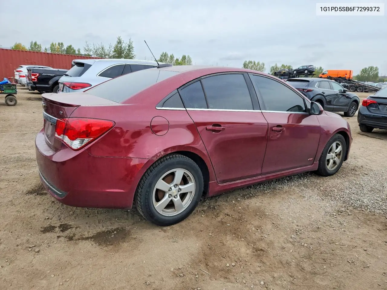 2015 CHEVROLET CRUZE VIN 1G1PD5SB6F7299372 — фото 3