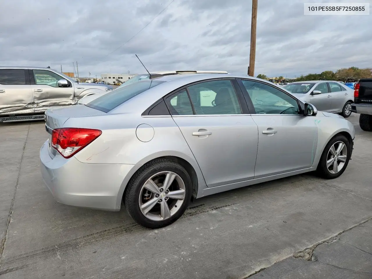 2015 CHEVROLET CRUZE VIN 1G1PE5SB5F7250855 — фото 3