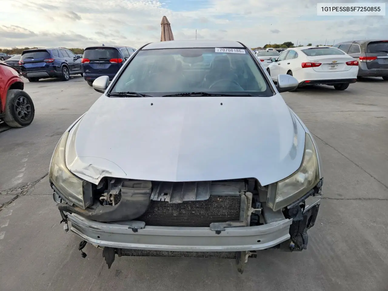 2015 CHEVROLET CRUZE VIN 1G1PE5SB5F7250855 — фото 5