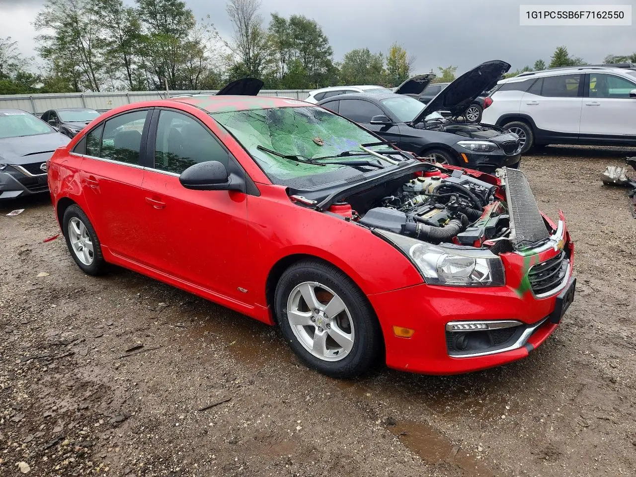 2015 CHEVROLET CRUZE VIN 1G1PC5SB6F7162550 — фото 4