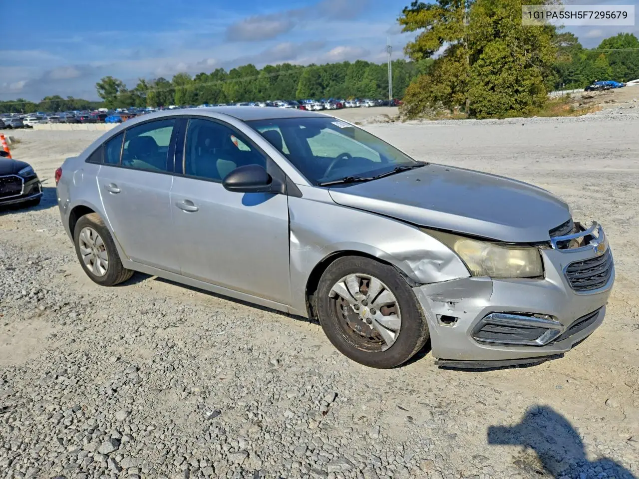 2015 CHEVROLET CRUZE VIN 1G1PA5SH5F7295679 — фото 4