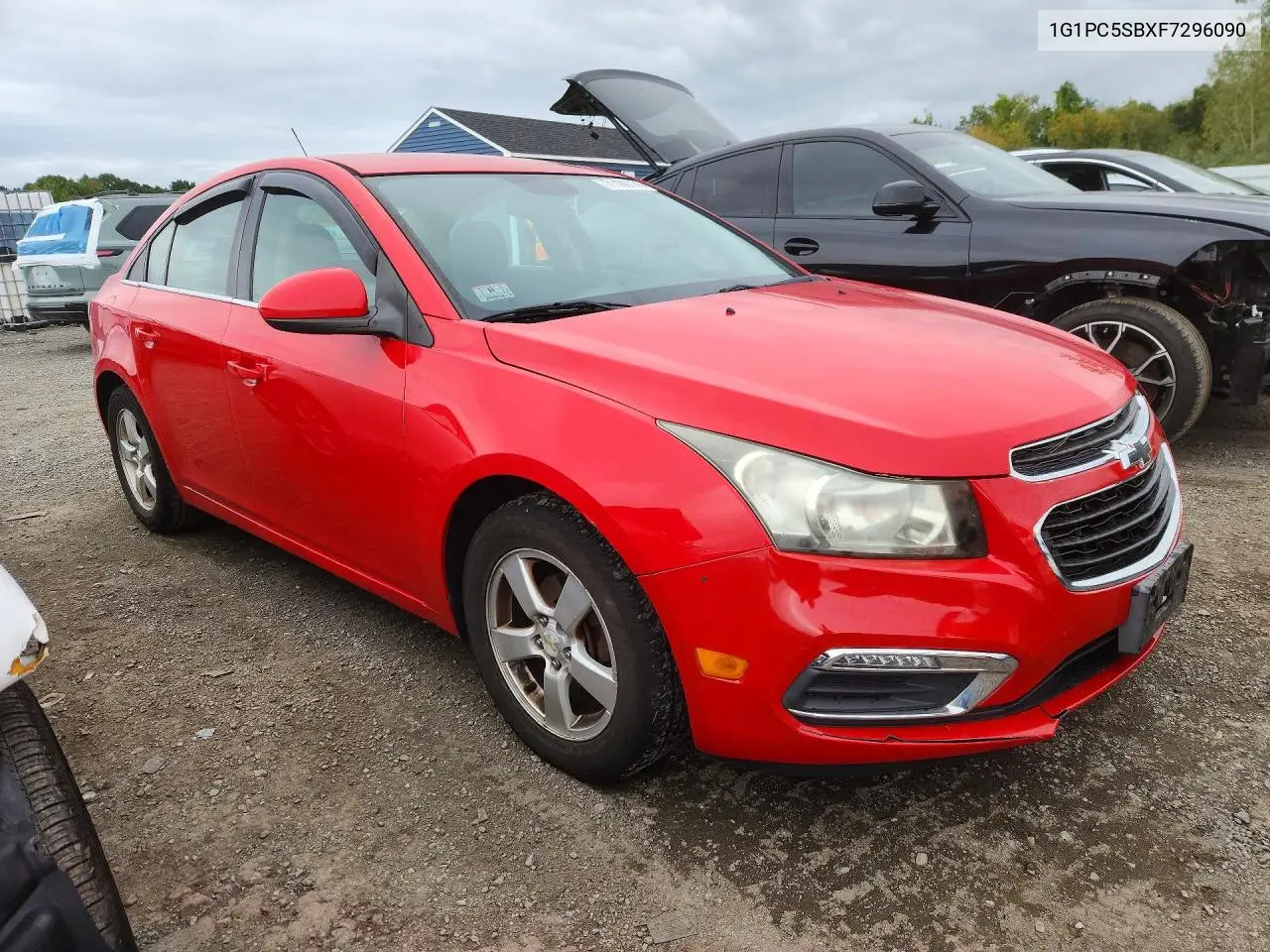 2015 CHEVROLET CRUZE VIN 1G1PC5SBXF7296090 — фото 4