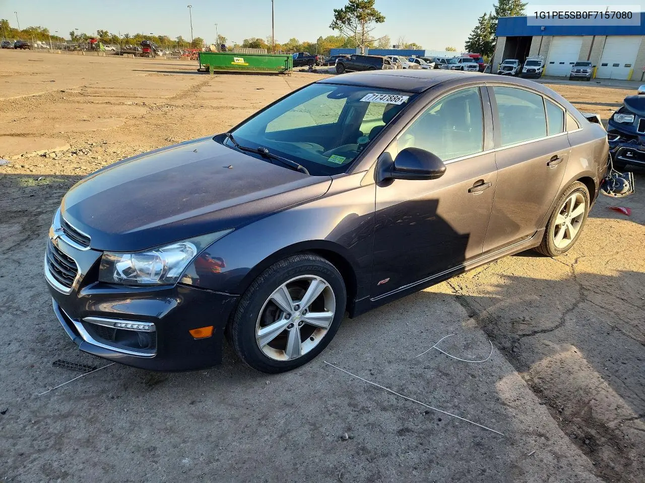 CHEVROLET CRUZE 2015, VIN 1G1PE5SB0F7157080