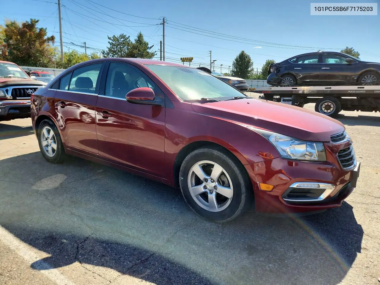 2015 CHEVROLET CRUZE VIN 1G1PC5SB6F7175203 — фото 4