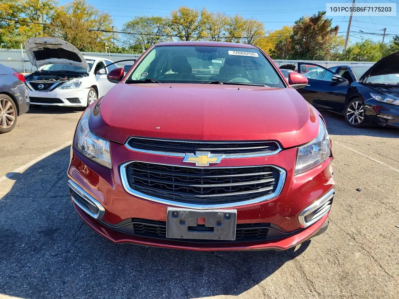 2015 CHEVROLET CRUZE VIN 1G1PC5SB6F7175203 — фото 5