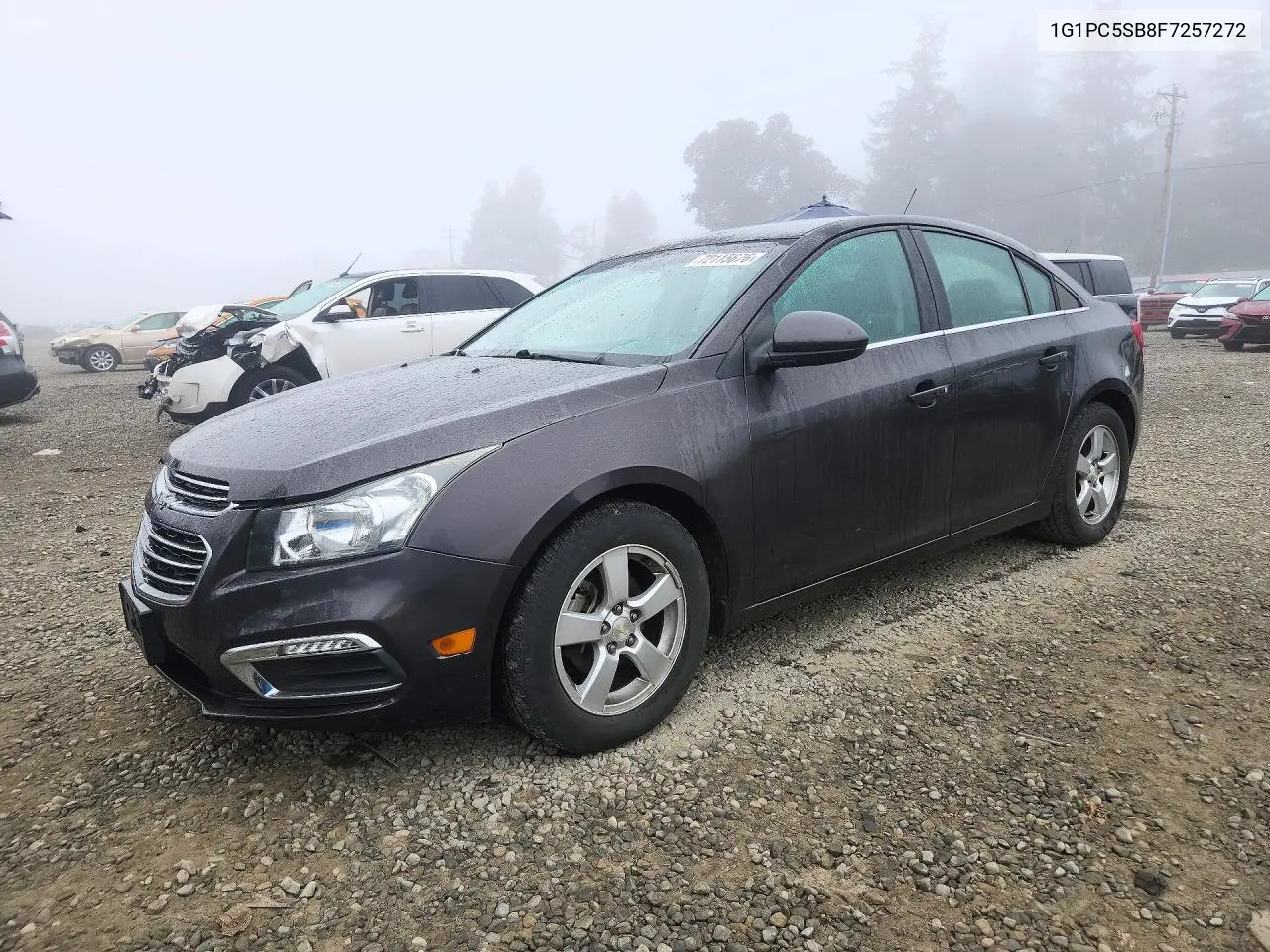 CHEVROLET CRUZE 2015, VIN 1G1PC5SB8F7257272