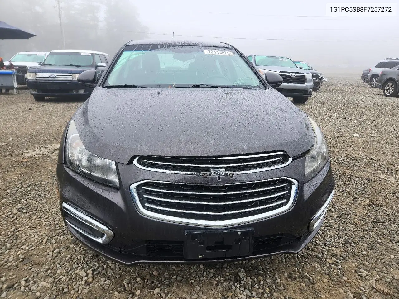 2015 CHEVROLET CRUZE VIN 1G1PC5SB8F7257272 — фото 5
