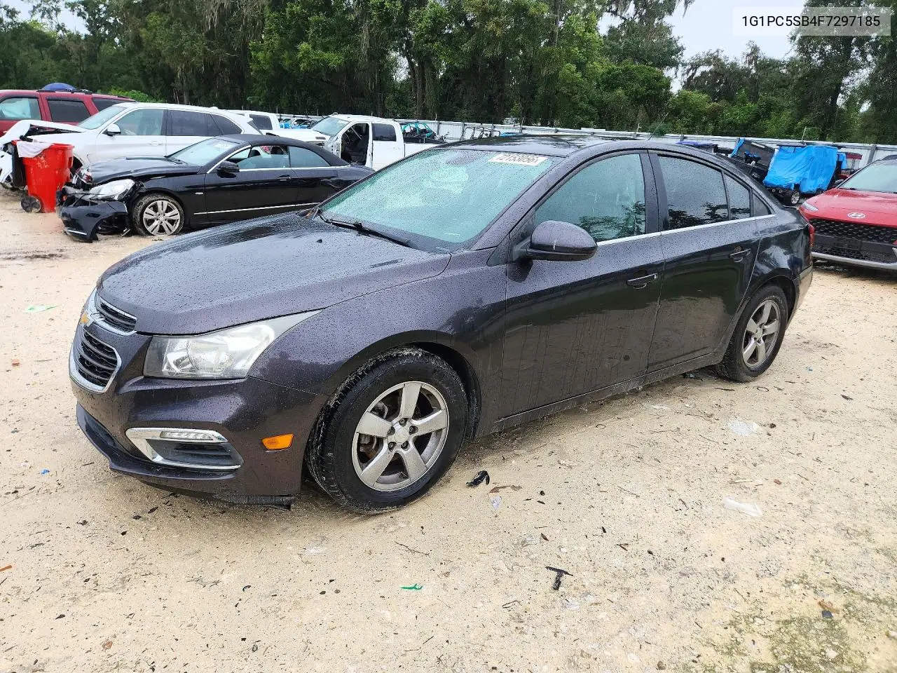 CHEVROLET CRUZE 2015, VIN 1G1PC5SB4F7297185