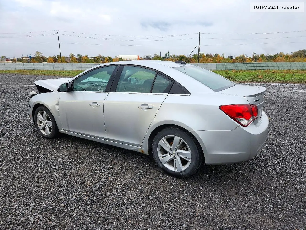 2015 CHEVROLET CRUZE VIN 1G1P75SZ1F7295167 — фото 2