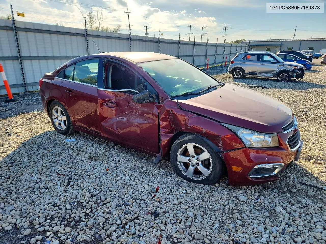 2015 CHEVROLET CRUZE VIN 1G1PC5SB0F7189873 — фото 4