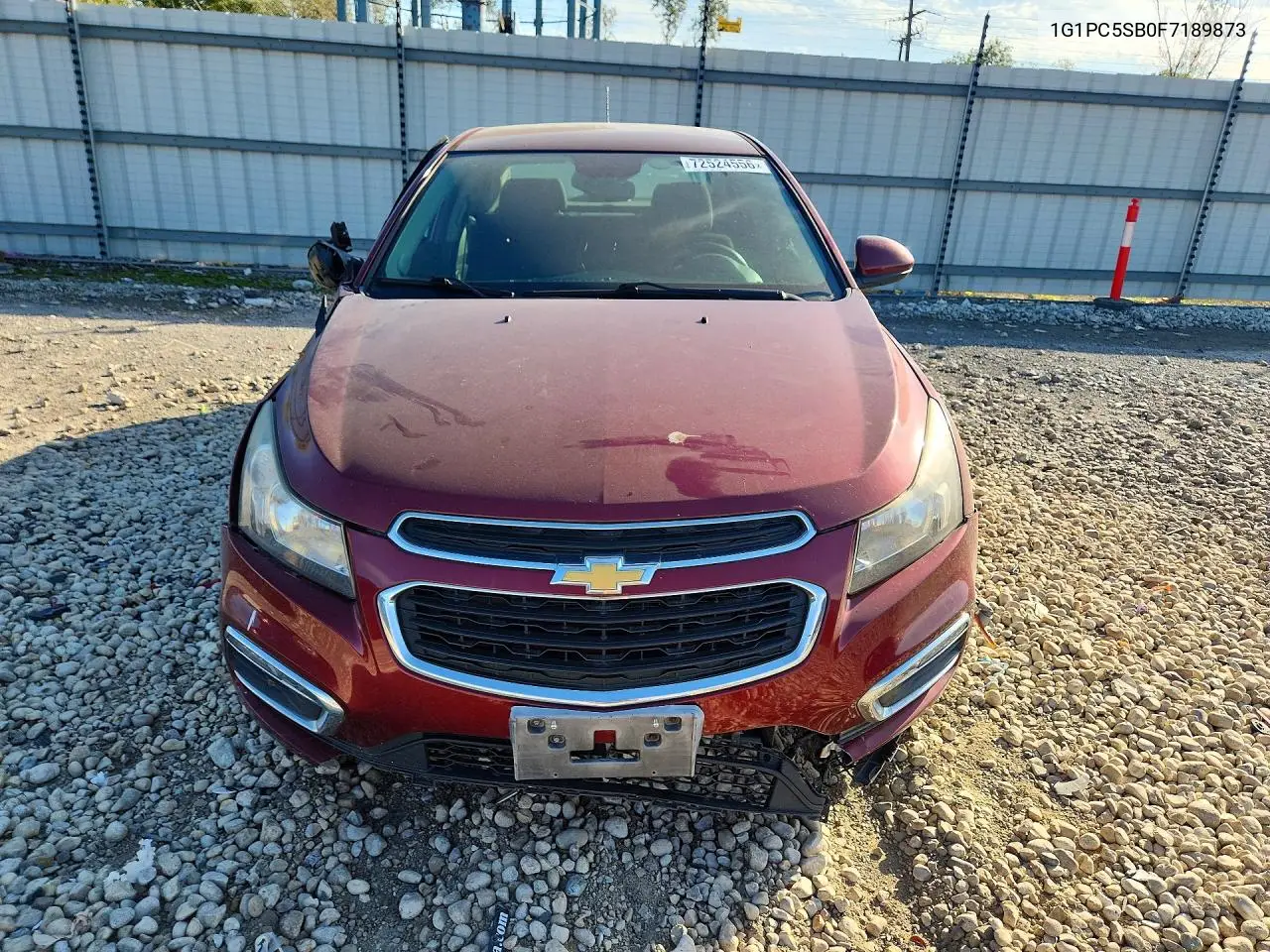 2015 CHEVROLET CRUZE VIN 1G1PC5SB0F7189873 — фото 5