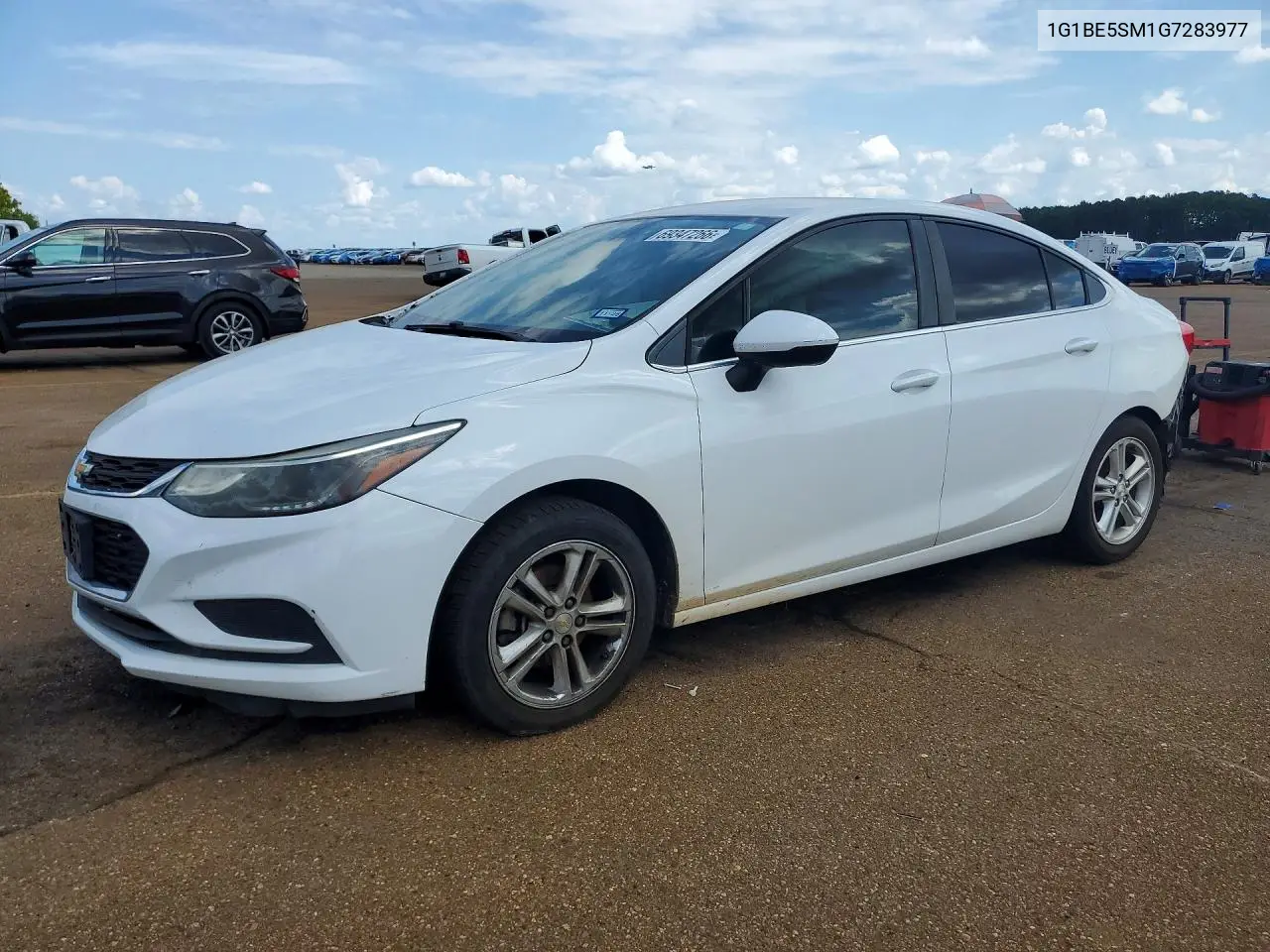 CHEVROLET CRUZE 2016, VIN 1G1BE5SM1G7283977