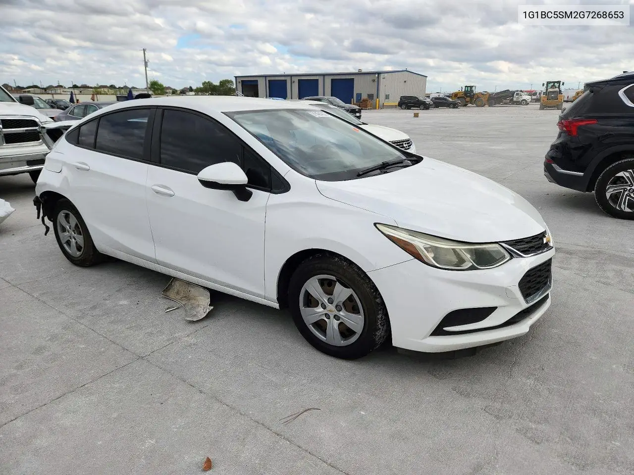 2016 CHEVROLET CRUZE VIN 1G1BC5SM2G7268653 — фото 4