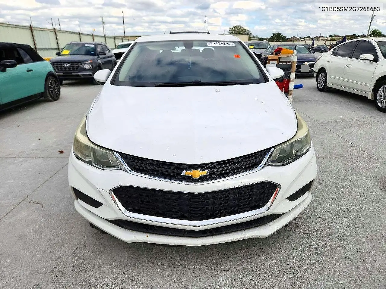 2016 CHEVROLET CRUZE VIN 1G1BC5SM2G7268653 — фото 5