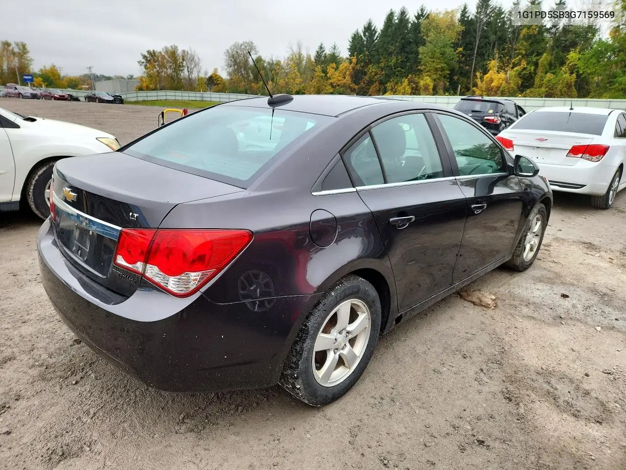 2016 CHEVROLET CRUZE VIN 1G1PD5SB3G7159569 — фото 3