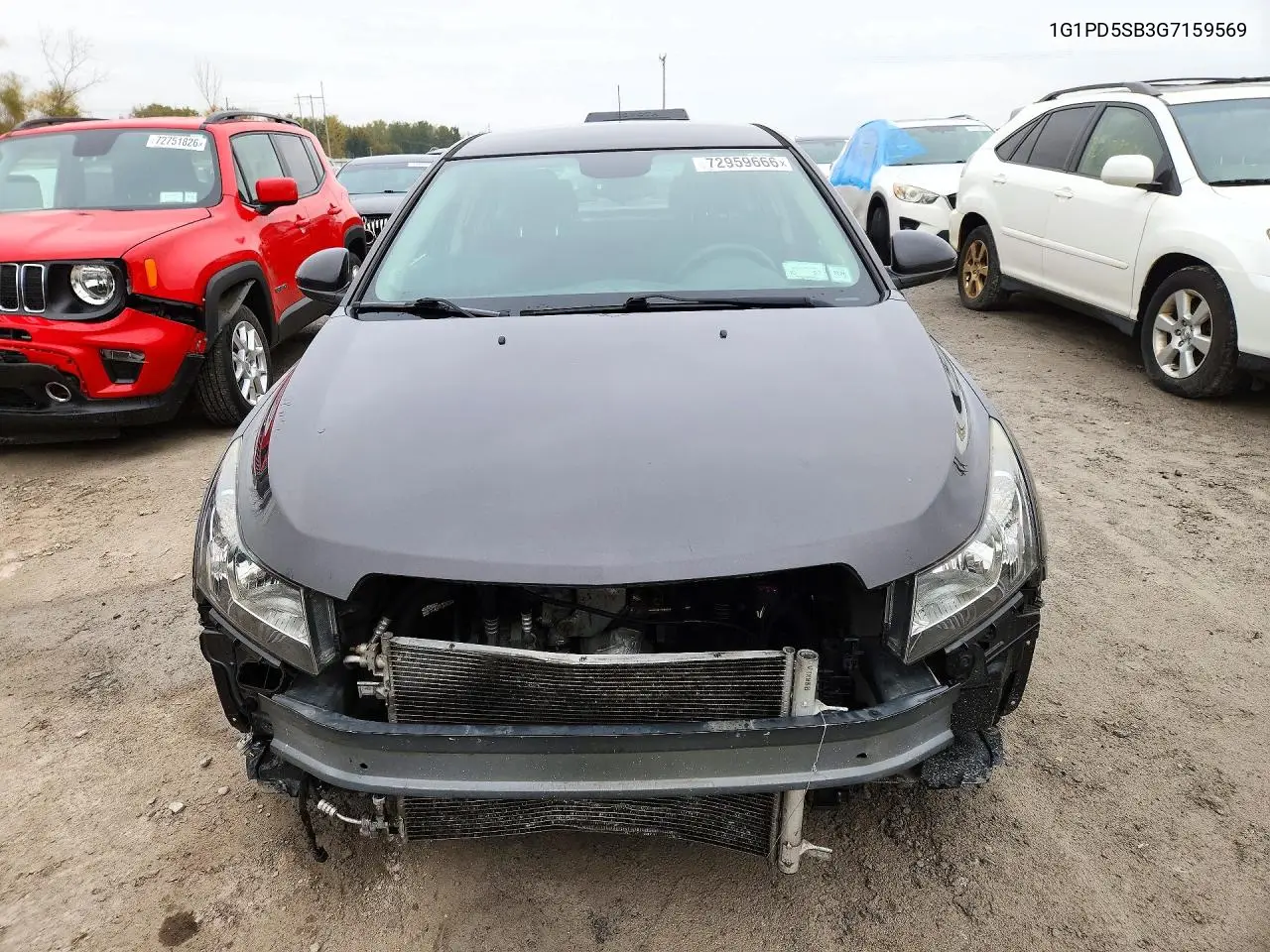 2016 CHEVROLET CRUZE VIN 1G1PD5SB3G7159569 — фото 5