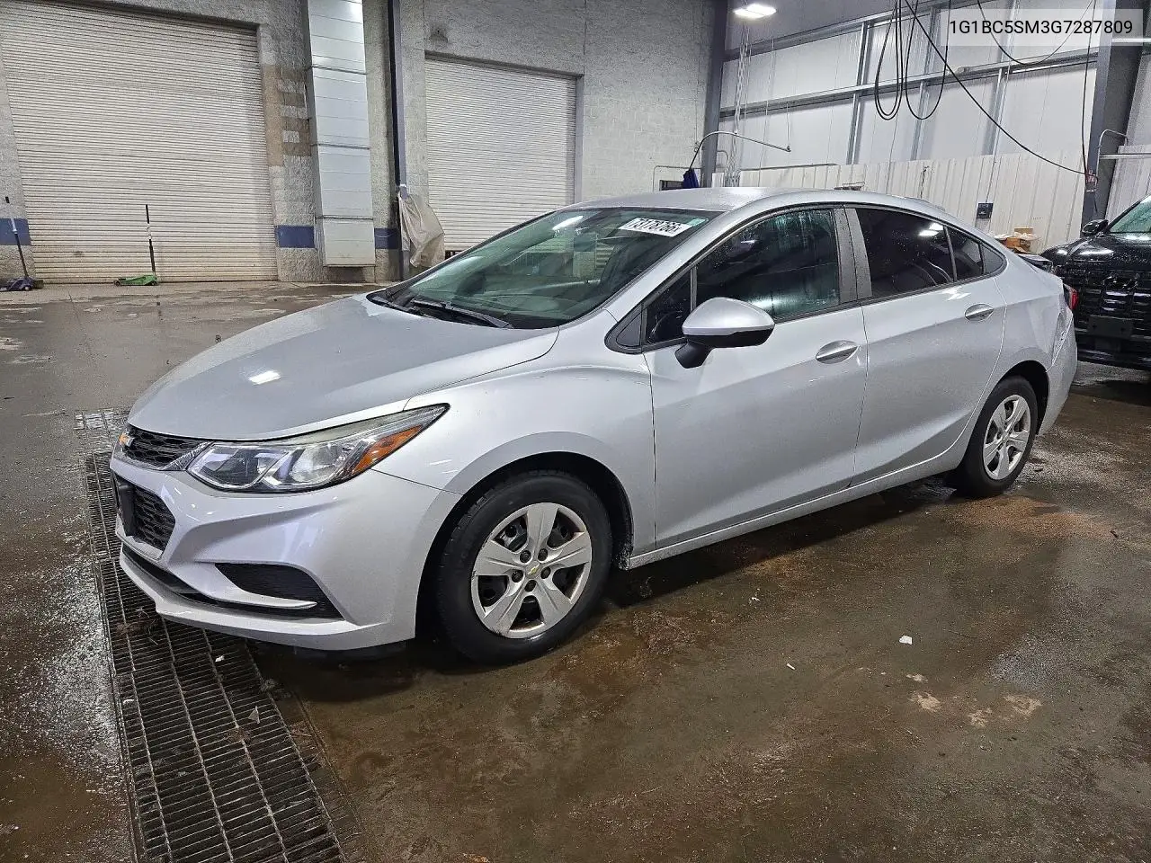 CHEVROLET CRUZE 2016, VIN 1G1BC5SM3G7287809