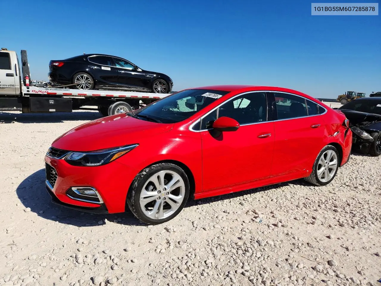 CHEVROLET CRUZE 2016, VIN 1G1BG5SM6G7285878
