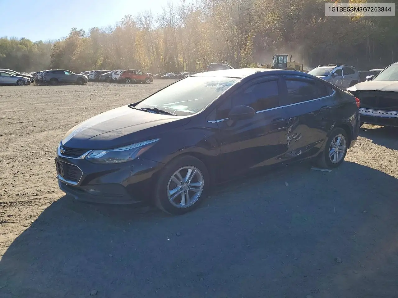 CHEVROLET CRUZE 2016, VIN 1G1BE5SM3G7263844