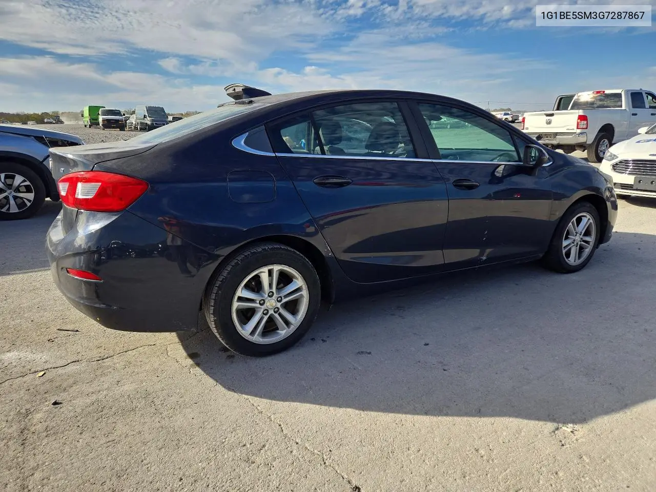 CHEVROLET CRUZE 2016, VIN 1G1BE5SM3G7287867