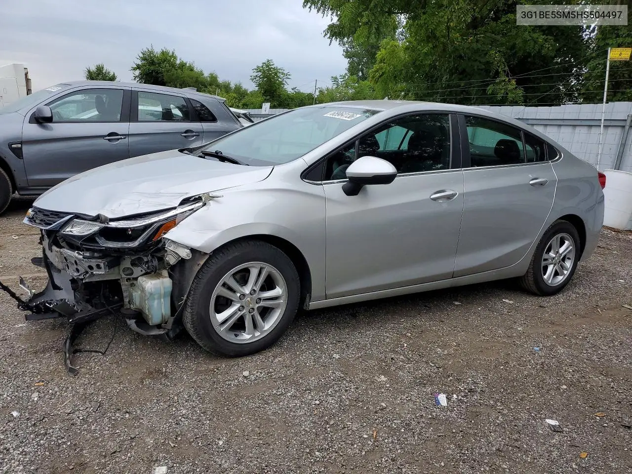 CHEVROLET CRUZE 2017, VIN 3G1BE5SM5HS504497