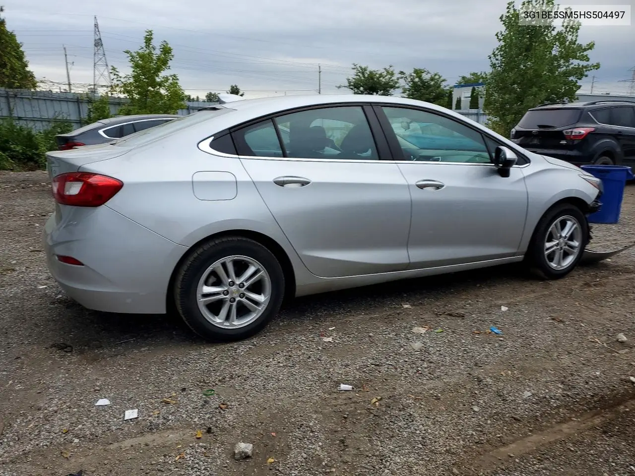 2017 CHEVROLET CRUZE VIN 3G1BE5SM5HS504497 — фото 3