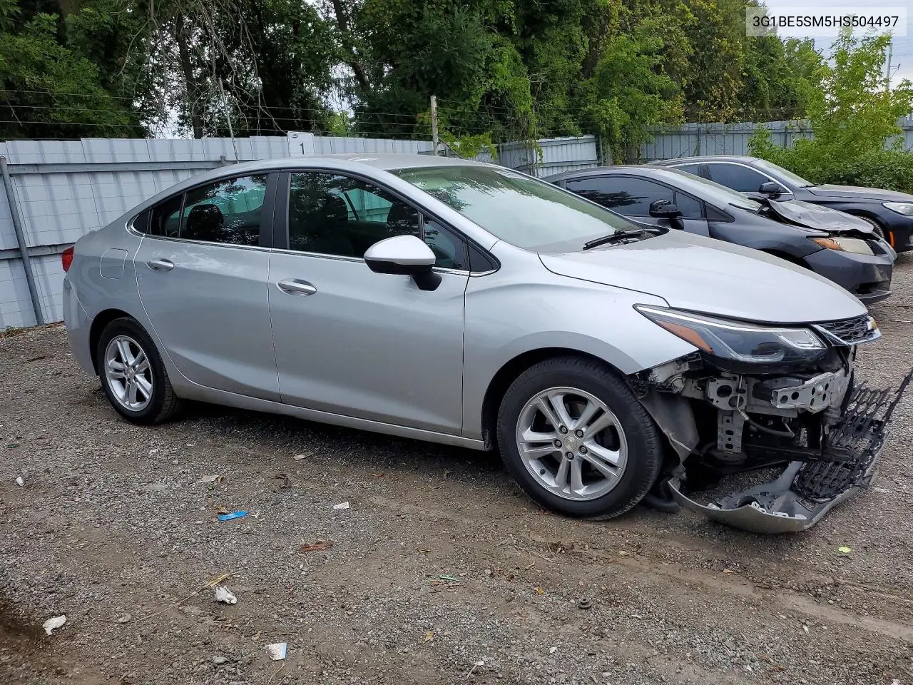 2017 CHEVROLET CRUZE VIN 3G1BE5SM5HS504497 — фото 4