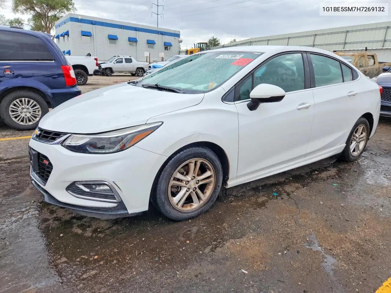 CHEVROLET CRUZE 2017, VIN 1G1BE5SM7H7269132